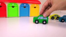 Big Rig Car Carrier Teaching Colors for Kids part2