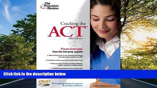 READ book Cracking the ACT with DVD, 2009 Edition (College Test Preparation) BOOOK ONLINE