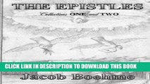 [DOWNLOAD] Audiobook The Epistles of Jacob Boehme: Collections ONE and TWO FREE Ebook