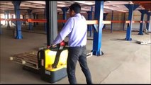 Mono Mast Power Stacker Live Video At Customer Site | Material Handling Stacker