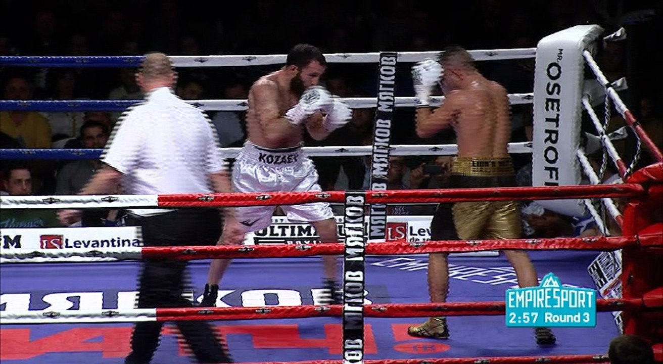 Boxing Aslanbek Kozaev vs Renald Garrido