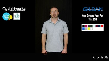 Gildan Dry Blend Pique Polo Shirt GD41