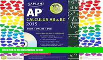 READ THE NEW BOOK  Kaplan AP Calculus AB   BC 2015: Book   Online   DVD (Kaplan Test Prep)