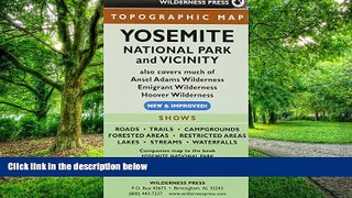 PDF  Topographic Map of Yosemite National Park and Vicinity  On Book