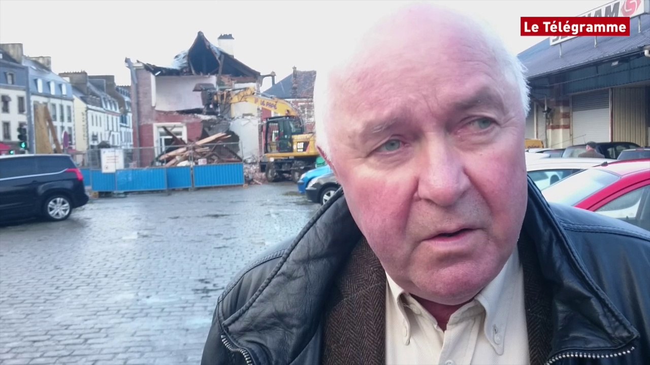 Quimper. Deux bâtiments déconstruits à la gare