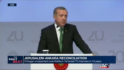 Erdogan unrepentant over flotilla in 1st Israeli TV interview in 13 years