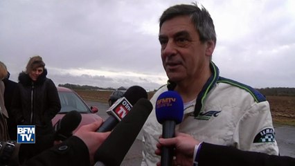 C’est qui le pilote? Quand Fillon critiquait les politiques sur un circuit de course