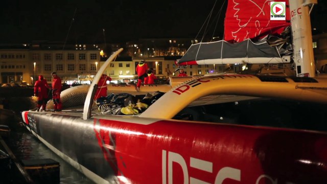 Voile | Joyon a l'assaut du Trophée Jules Verne - Bretagne Télé