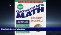 FAVORIT BOOK  Cracking the SAT II: Math, 1999-2000 Edition (Cracking the Sat Math Subject Test)