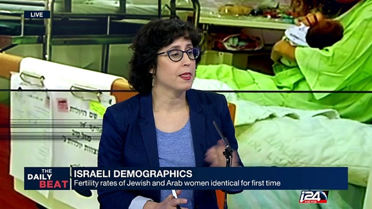 Fertility rates of Jewish and Arab women identical for 1st time