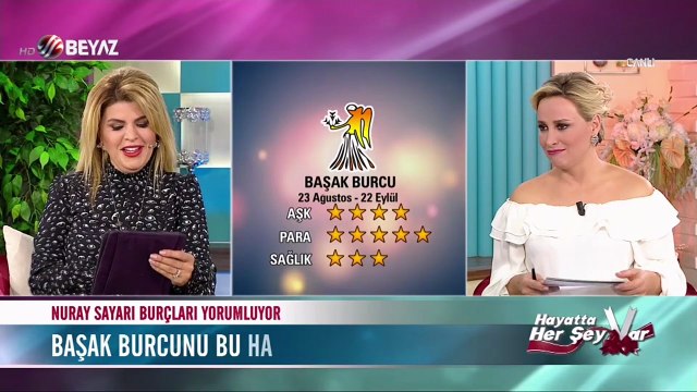 Nuray Sayarı'dan Haftalık Burç Yorumu 21 Kasım 2016 - BAŞAK