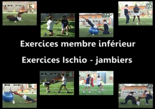 Exercices membre inférieur : ischio
