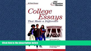 FAVORIT BOOK  College Essays that Made a Difference BOOOK ONLINE