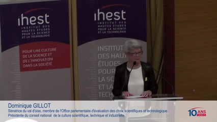 Symposium 10 ans IHEST - Dominique GILLOT