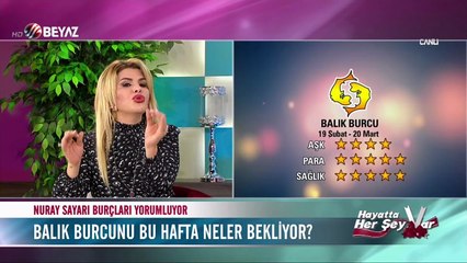 Nuray Sayarı'dan Haftalık Burç Yorumu 21 Kasım 2016 - BALIK