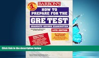 FAVORIT BOOK  Barron s How to Prepare for the Gre: Graduate Record Examination (Barron s How to