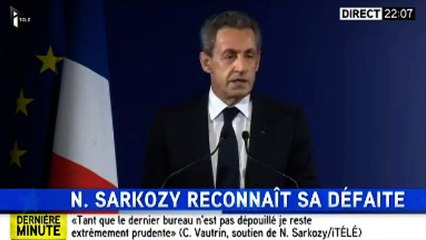Un discours d' adieu...ou d' aurevoir?