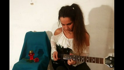 Guitarist Eva Vergilova's epic 'Godfather' theme song cover