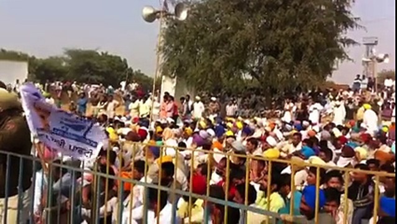 ਅਰਵਿੰਦ ਕੇਜਰੀਵਾਲ ਦੀ ਪੰਜਾਬ ਇਨਕਲਾਬ ਰੈਲੀ ਦੋਦਾ ਤੋਂ