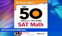 Buy NOW  McGraw-Hill s Top 50 Skills for a Top Score: SAT Math  Premium Ebooks Online Ebooks