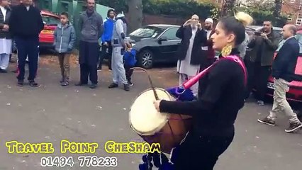 Rani Taaj famous female dhol player, from UK originally from Pakistan