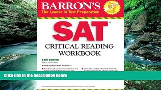 Buy NOW  Barron s SAT Critical Reading Workbook  READ PDF Best Seller in USA