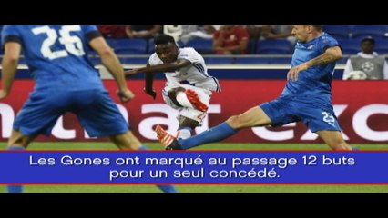 En chiffres - Lyon bat Zagreb ''sur le papier''