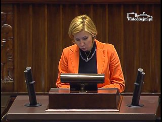 Poseł Elżbieta Stępień - Wystąpienie z dnia 15 listopada 2016 roku.
