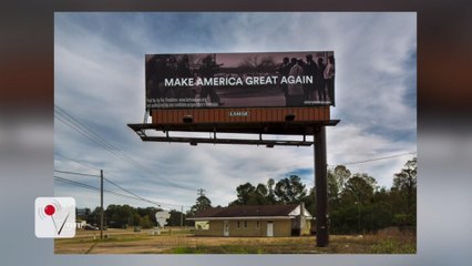 Residents Don't Know What To Make of This 'Make America Great Again' Billboard