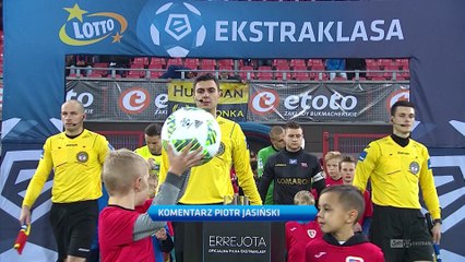 16. kolejka LOTTO EKSTRAKLASY: Piast Gliwice 2:2 Cracovia