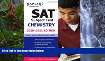 Deals in Books  Kaplan SAT Subject Test Chemistry 2010-2011 Edition (Kaplan SAT Subject Tests:
