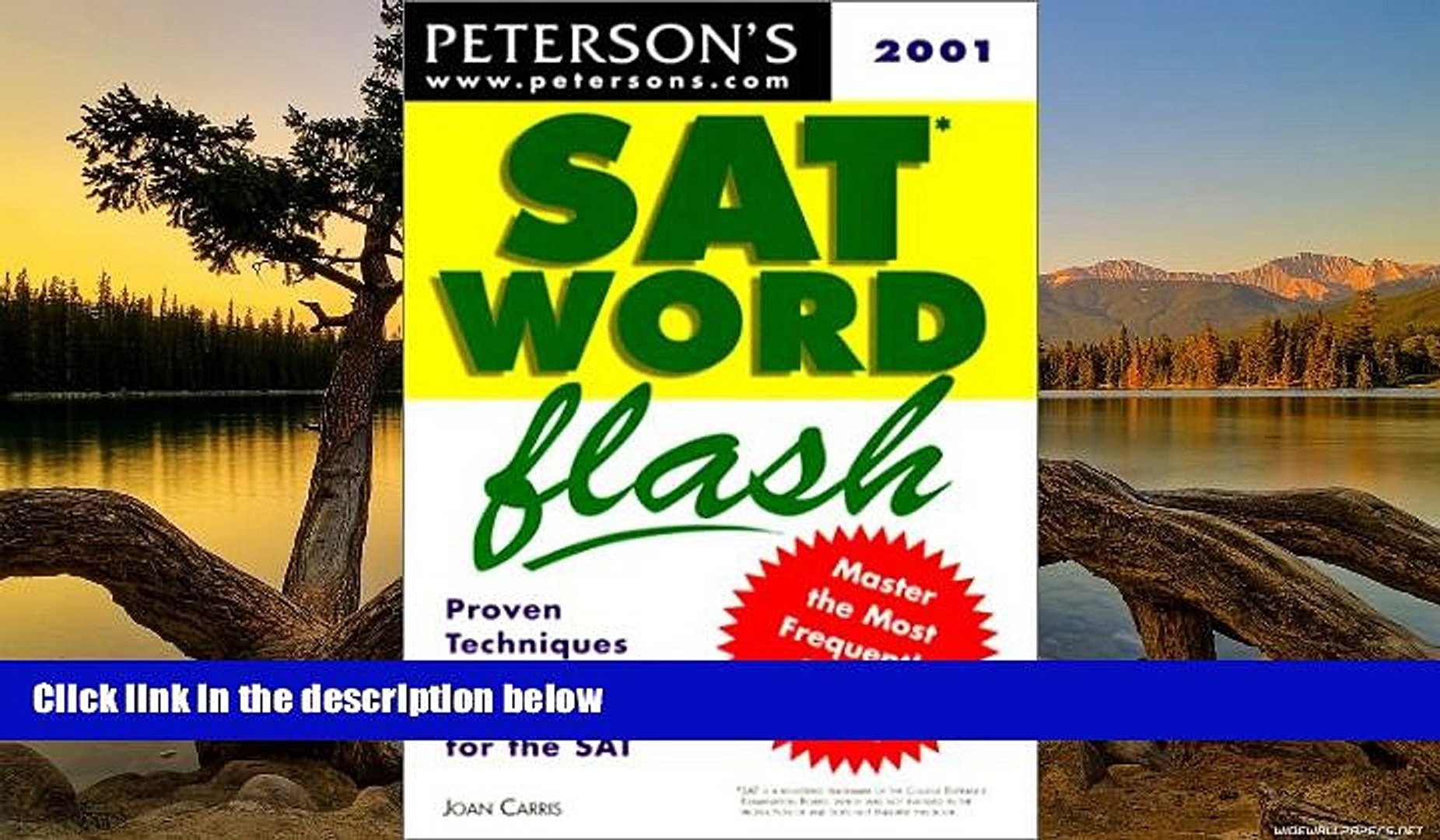 Deals in Books  Peterson s Sat Word Flash 2001  Premium Ebooks Best Seller in USA