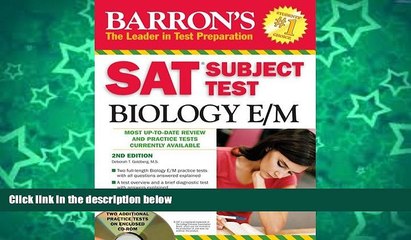 Tải video: Deals in Books  SAT Subject Test Biology E/M with CD-ROM, 2nd Edition (Barron s SAT Subject Test