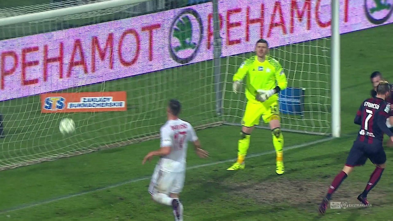 16. kolejka LOTTO EKSTRAKLASY: Pogoń Szczecin 6:2 Wisła Kraków