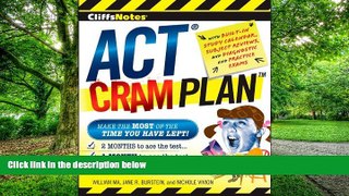 READ FULL  CliffsNotes ACT Cram Plan (Cliffsnotes Cram Plan)  BOOOK ONLINE