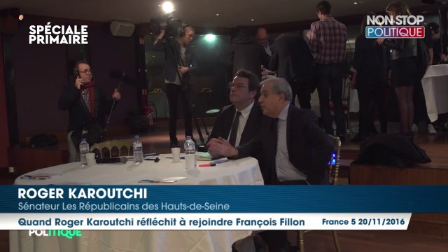 Primaire à droite: quand Roger Karoutchi réfléchissait à rallier François Fillon