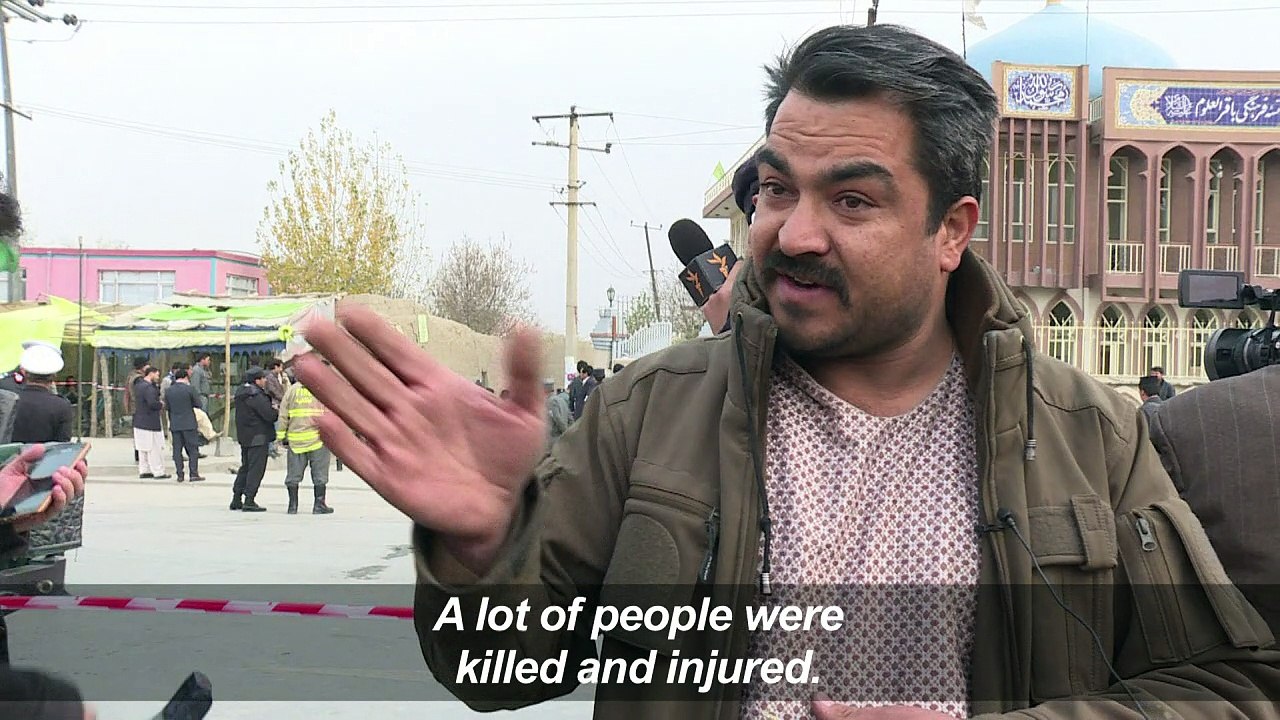 Suicide blast at Kabul mosque kills 27, wounds 35