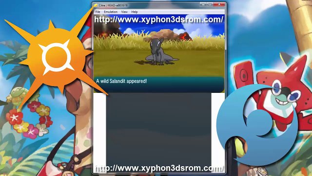Télécharger Pokémon Soleil et Lune complet - avec 3DS émulateur [PC][CITRA]