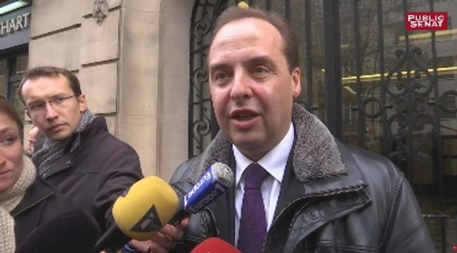 Jean-Christophe Lagarde au QG de Juppé