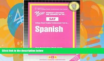 Buy NOW  SPANISH (SAT Subject Test Series) (Passbooks) (COLLEGE BOARD SAT SUBJECT TEST SERIES