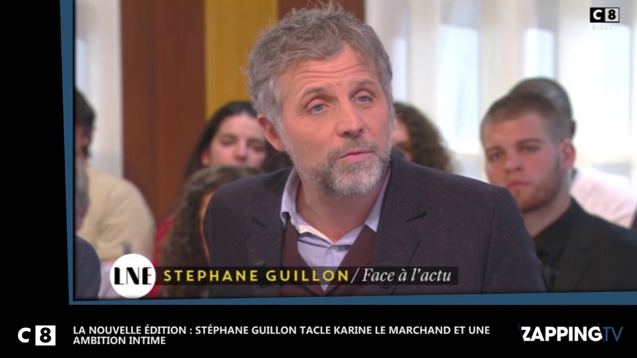 La Nouvelle Edition : Stéphane Guillon tacle Karine Le Marchand et Une ambition intime