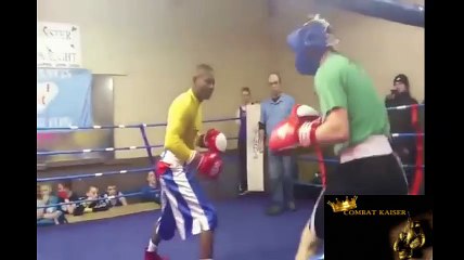 Katie Taylor vs Guillermo Rigondeaux Sparring
