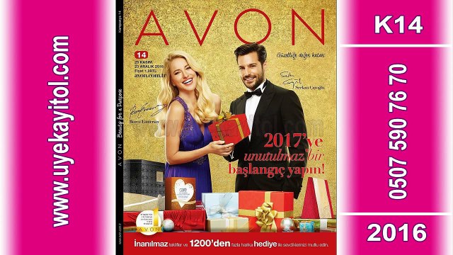 Avon K14 Katalog - 2016 Avon Aralık Yılbaşı kataloğu