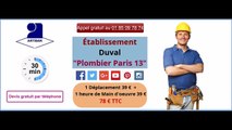 plombier paris 13 à 39€/H tel 01 85 09 78 74