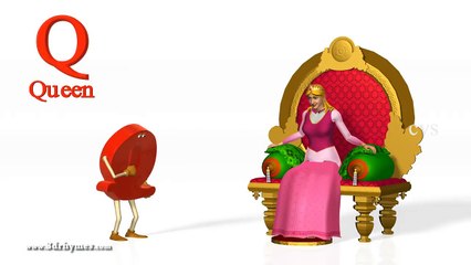 Phonics Song with TWO Words - A For Apple - ABC Alphabet Songs with Sounds for Children