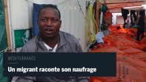 Un migrant rescapé raconte le naufrage meurtrier de son bateau