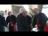 Roma - Il Presidente Mattarella incontra i Cardinali di nuova nomina (21.11.16)