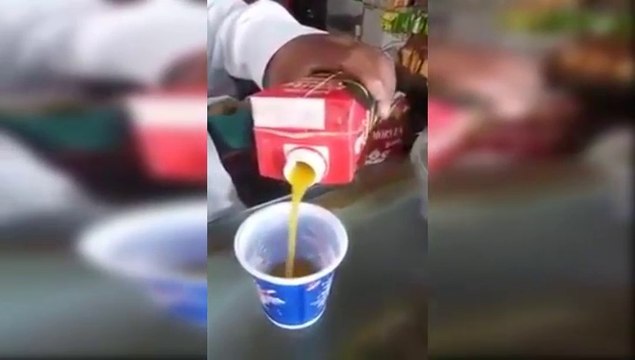 Be Careful Guys While Drinking Nestle Juice - Watch This Shocking Video