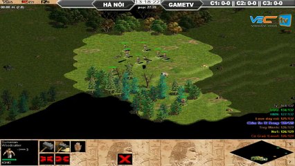 AOE 4vs4  Hà Nội vs GameTV C1T1 part 5