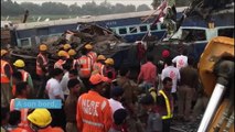 En Inde, les recherches se terminent après l'accident de train qui a fait 146 morts